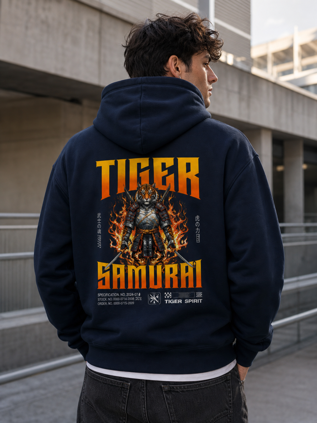 ZN Tiger Samurai Hoodie